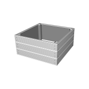 Rysunek techniczny podwyższonej grządki kompozytowej 72x72x33 cm.png